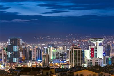Ankara bei Nacht
